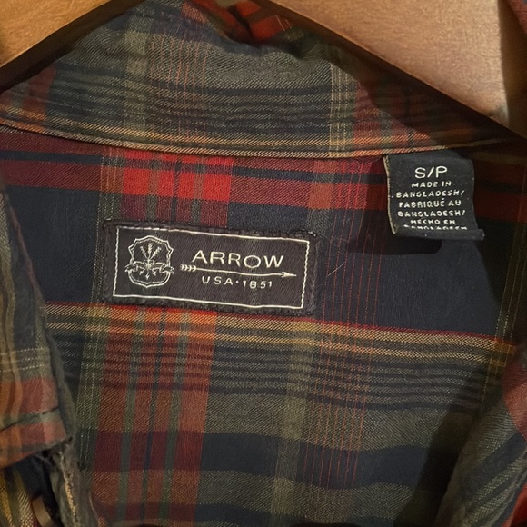 Plaid button down - Picture 2 of 3